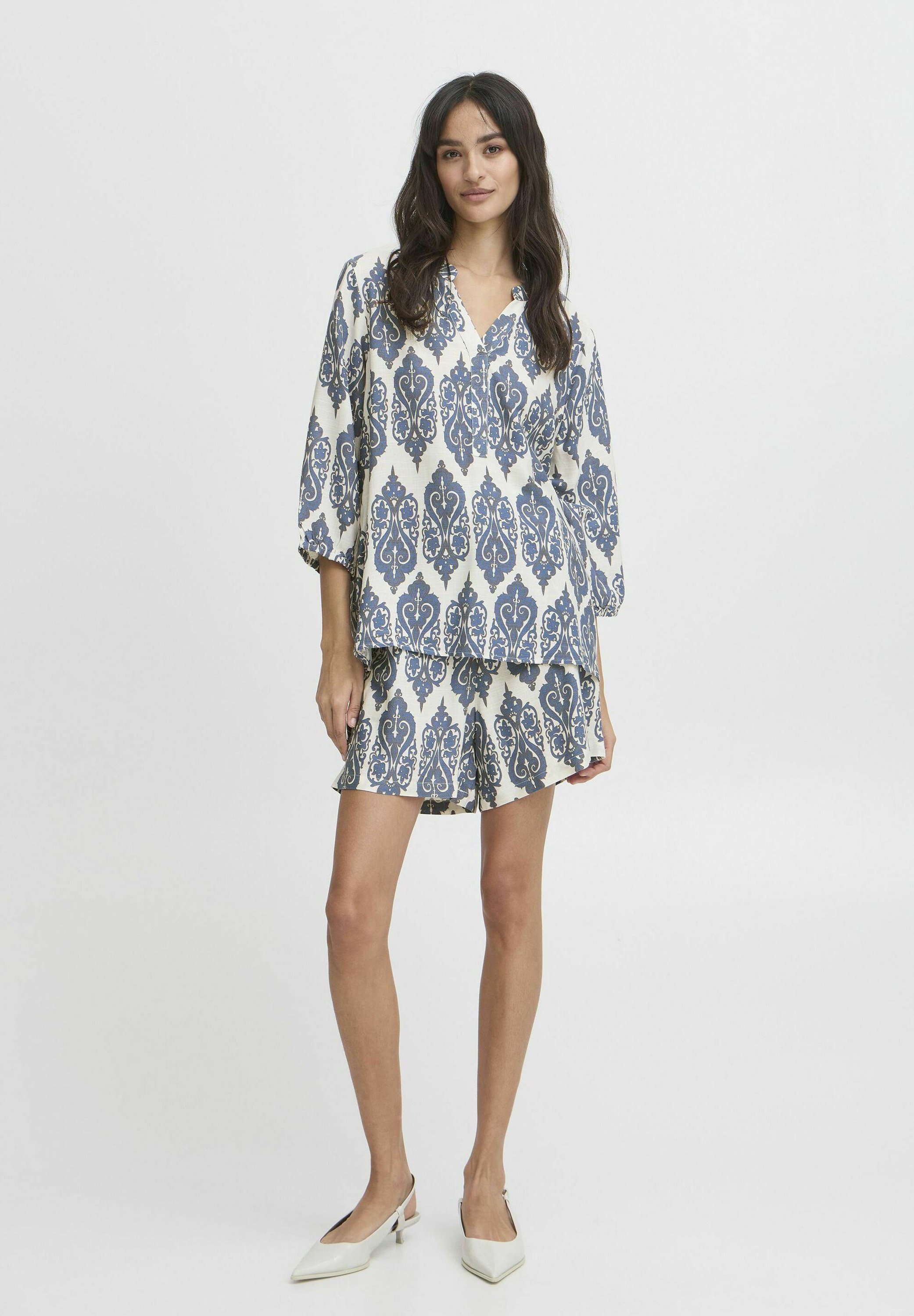 売れ筋商品|||ビーヤング シャツ レディース トップス BYHIMEKO - Blouse - marshmallow mix ビーヤング レディース シャツ トップス BYHIMEKO - Blouse