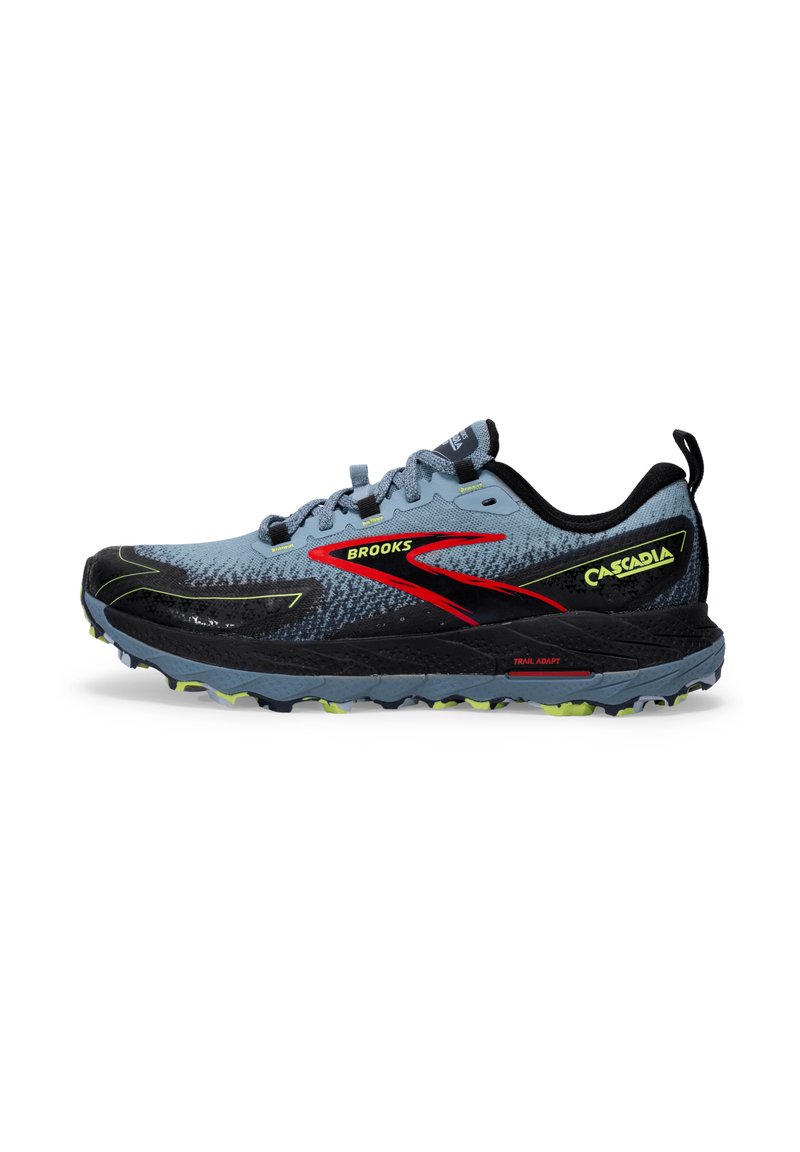 Brooks CASCADIA 18 - Chaussures de running - citadel ebony lime