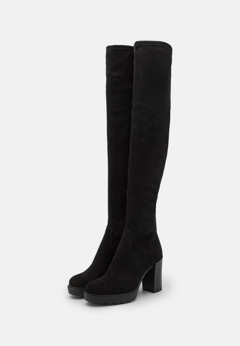 Damen Klassische Stiefel | Tamaris Plateaustiefel black/schwarz - AA75345 Damen Klassische Stiefel | Tamaris Plateaustiefel black/schwarz - AA75345