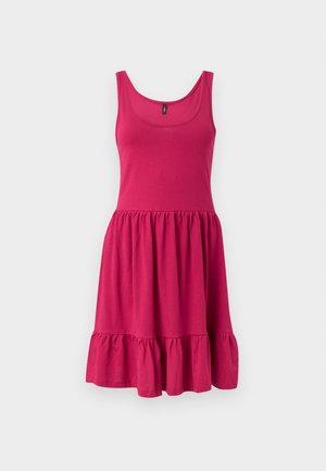 ONLY, ONLBLOOM SHORT - Jerseyjurk - sangria
