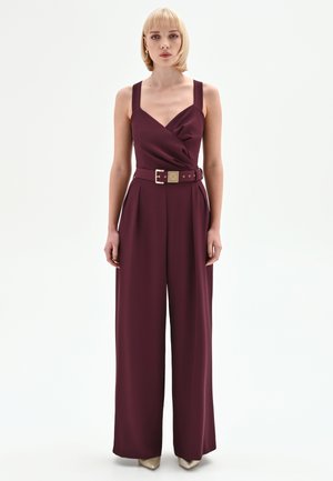 PALAZZO IN CADI  - Tuta jumpsuit - bordeaux