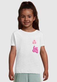 Merchcode LOVE BALLONS  - T-shirt print - white
