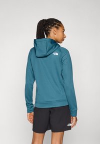 The North Face REAXION HOODED FULL ZIP JACKET - Majica s kapuljačom i patentnim zatvaračem - space dark heather