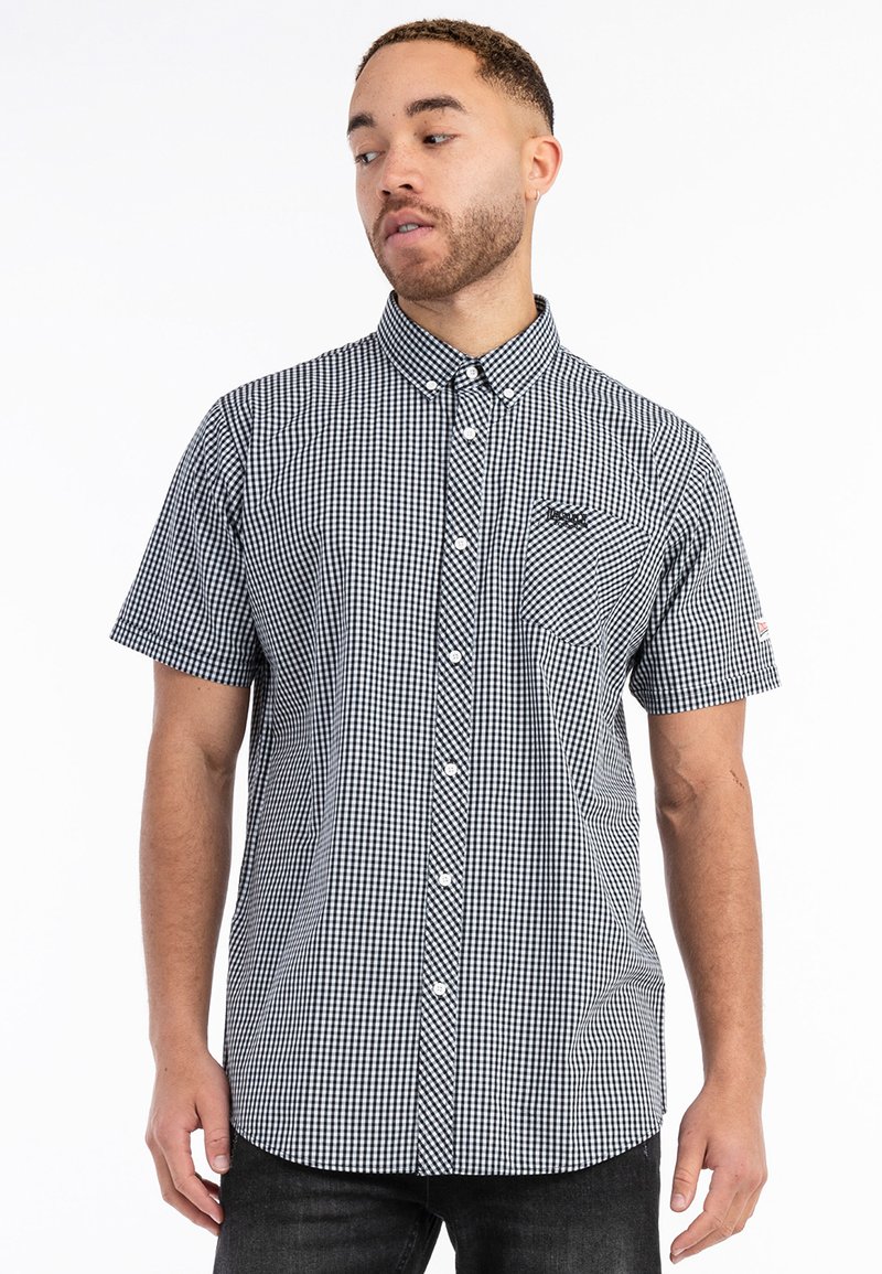Lonsdale SHORT SLEEVE BRIXWORTH - Marškiniai - black white