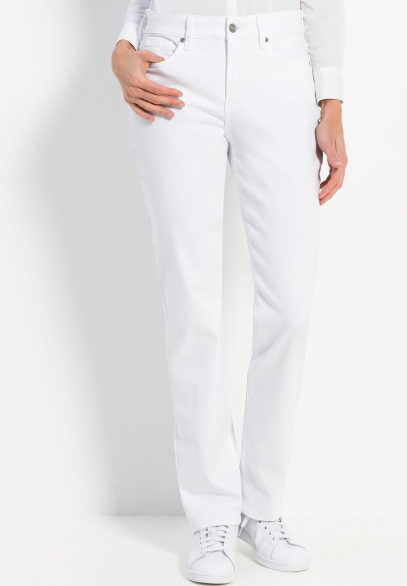 NYDJ MARILYN - Jeans bootcut - optic white