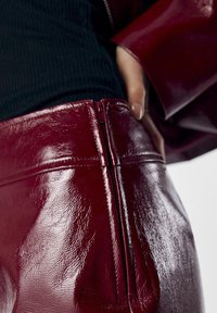 Object OBJTEXAS LISA SKIRT  - Minisukně - cabernet