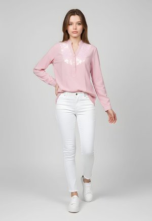 CON MANGA LARGA ELEGANTE - Blusa - rosa