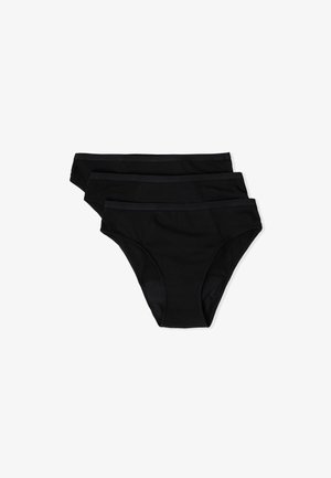Etam JAYA 3 PACK  - Culottes menstruelles - black