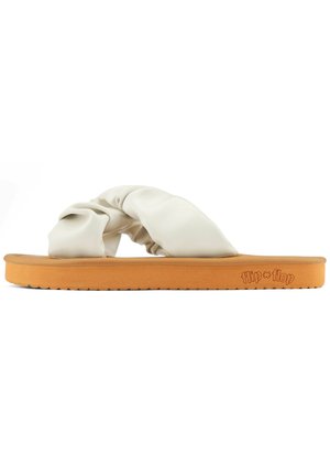 FAUNA CROSS - Pantolette flach - vanilla