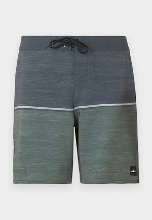 O'Neill, HYPERFREAK MYSTO BLOCK SCALLOP - Плувни шорти - dark olive