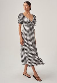 THE FATED MIMMI WRAP - Jurk - gingham