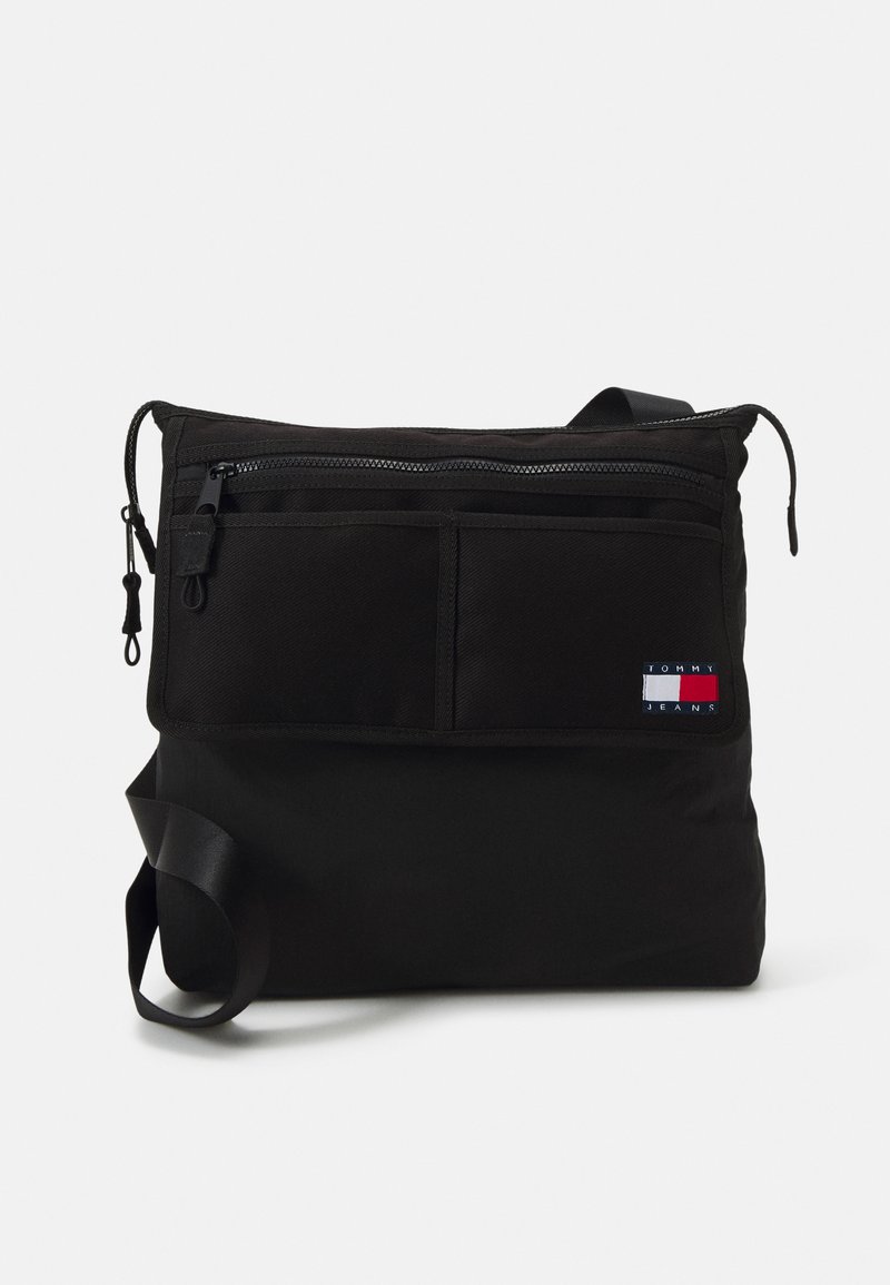 Tommy Jeans MISSION MESSENGER UNISEX Across body bag black Zalando.co.uk
