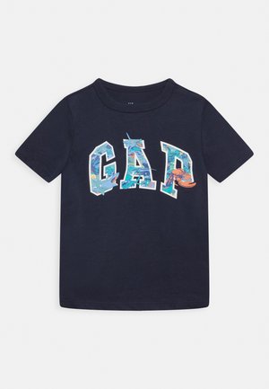 JULY VAL - T-shirt con stampa - tapestry navy