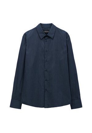ADOLFO DOMINGUEZ, Shirt - blue white