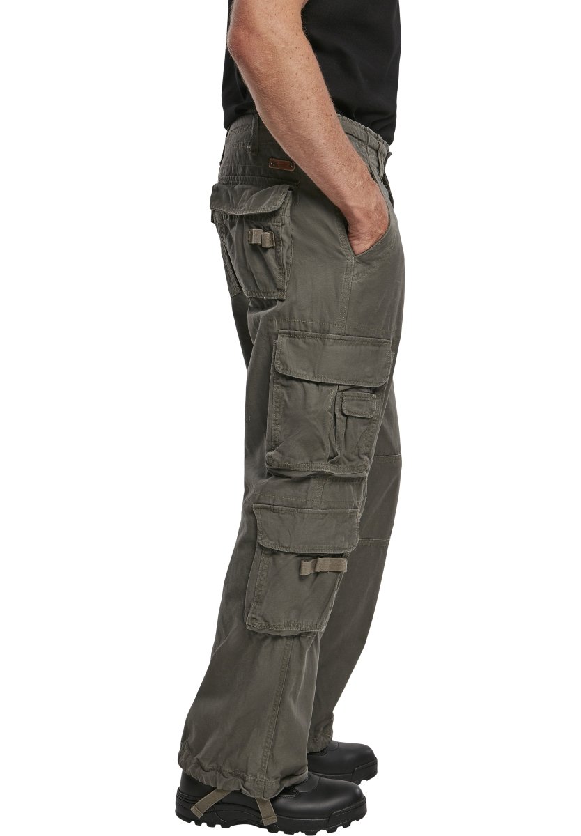 Brandit Cargo trousers - olive - Zalando.de