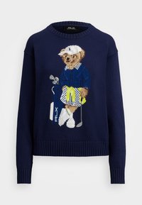 Polo Bear Crewneck Sweater - Strickpullover - refined navy