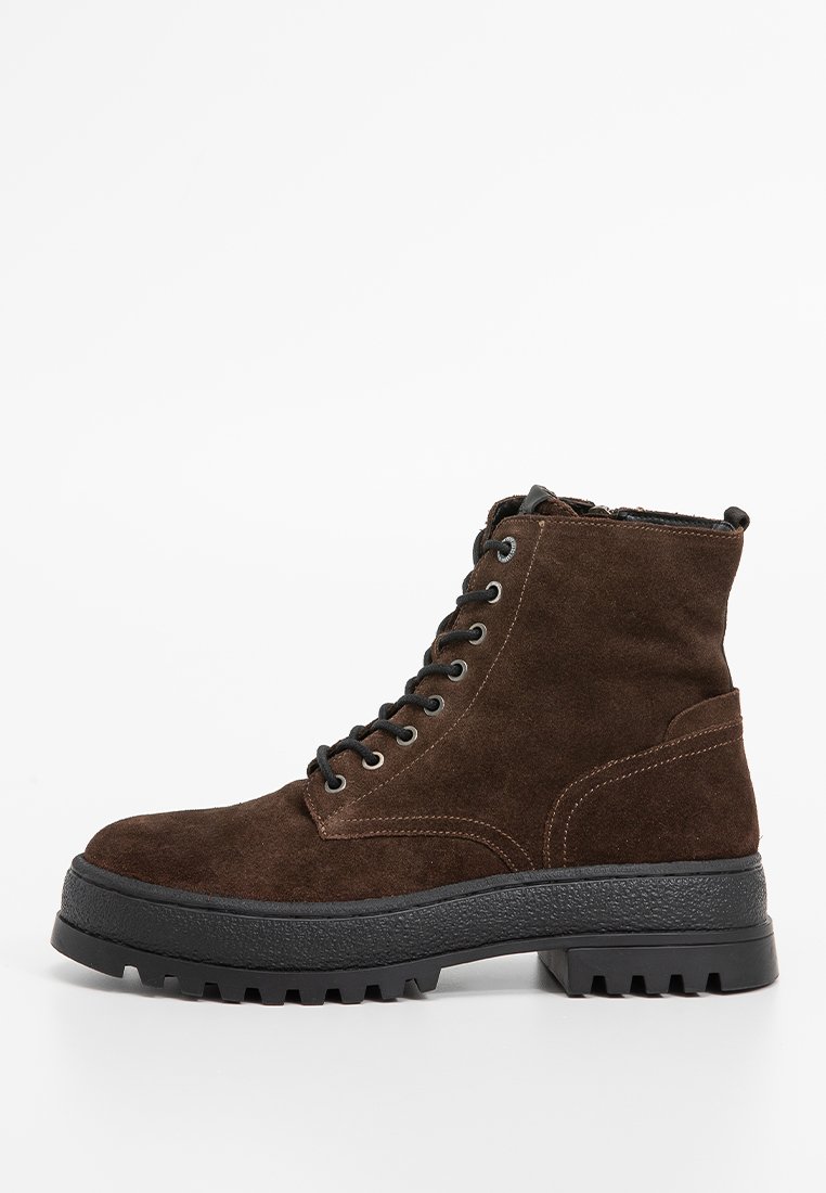 Pepe Jeans Veterboots bruin