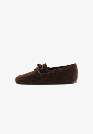 Högl, HÖGL BALLERINAS TOBI - Loafers - chocplum