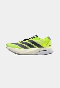 ADIZERO BOSTON 13 - Chaussures de running sur route - lucid lemon/core black/halo silver