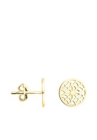 Ej vald, gold-coloured