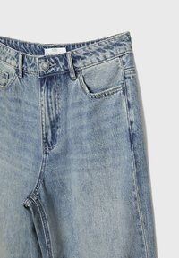 Stradivarius Relaxed fit jeans - stone blue denim