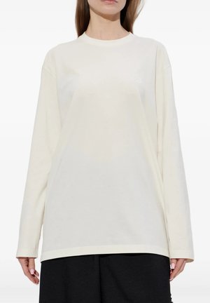Y-3, Y-3 U LS TEE UNISEX - Maglietta a manica lunga - white