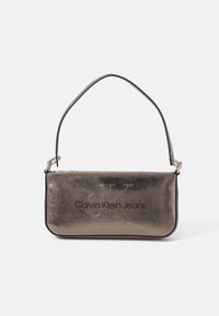 SCULPTED SHOULDER POUCH TUM - Käsilaukku - gunmetal