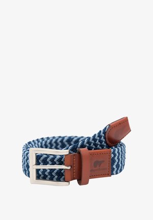 Slopes&Town Gevlochten riem - light blue blue