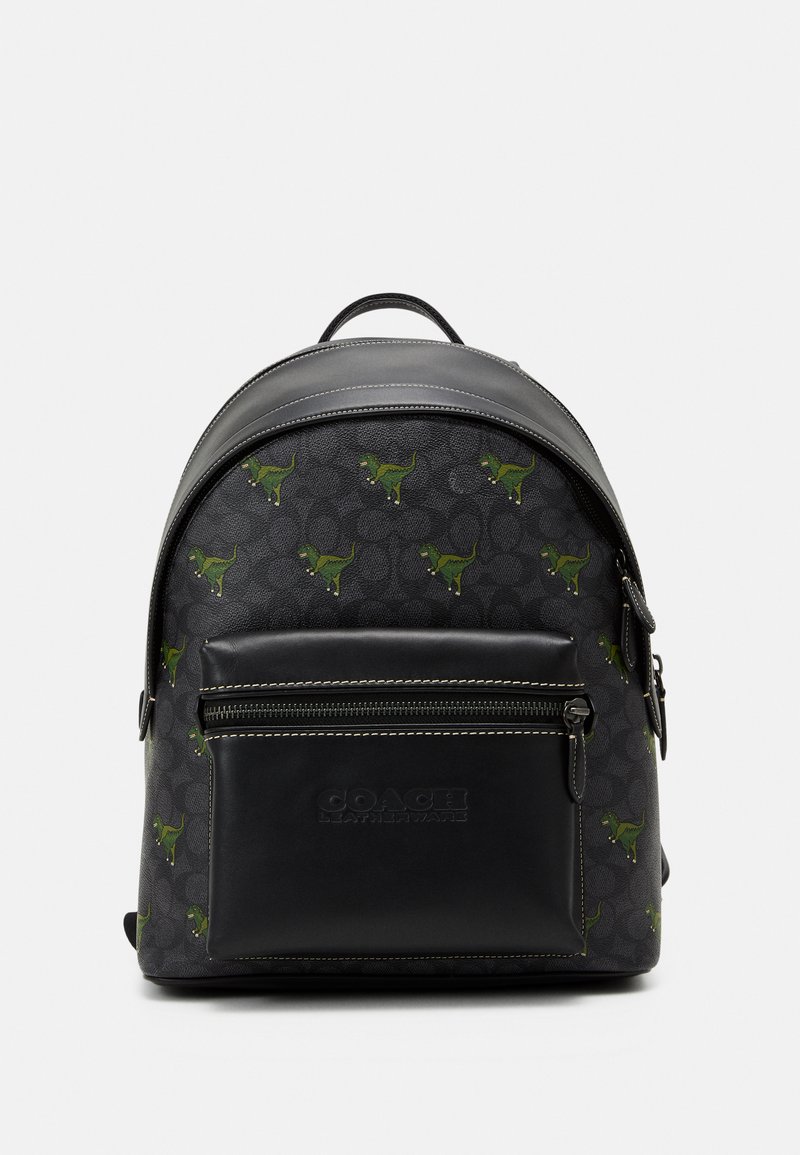 Coach CHARTER BACKPACK SIGNATURE WITH REXY Tagesrucksack charcoal
