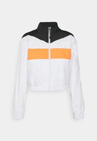 Even&Odd active CROPPED TRAINING JACKET - Veste de survêtement - white