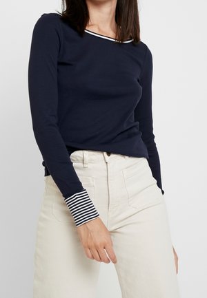 Top s dlouhým rukávem - dark blue