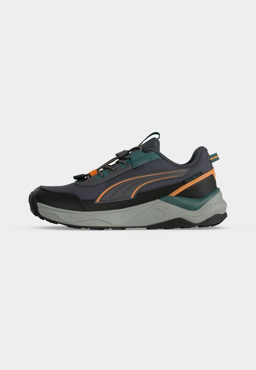 PUMA EVOLVE 2.0 JR UNISEX - Trail running shoes - moody gray/bright papaya/black — foto 2