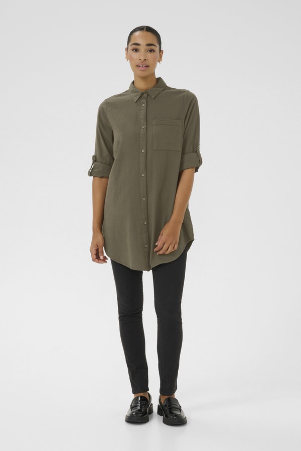 KANAYA - Button-down blouse - grape leaf2