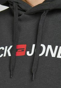 Jack & Jones JJECORP LOGO - Hoodie - asphalt