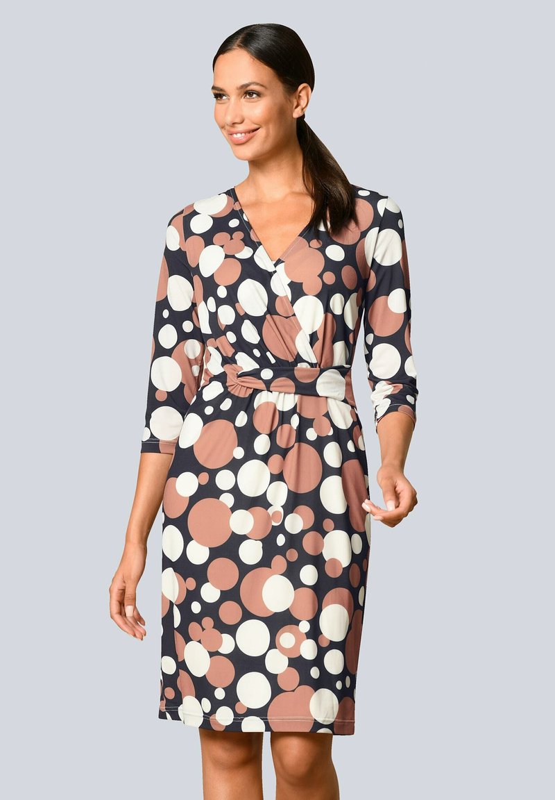 Damen Kleider | Alba Moda Etuikleidmarineblau weiß/dunkelblau - MO43741 Damen Kleider | Alba Moda Etuikleidmarineblau weiß/dunkelblau - MO43741