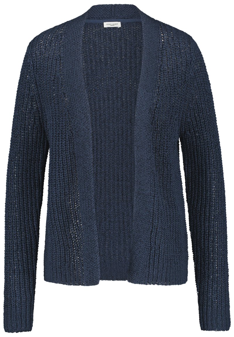 Damen Strickjacken | Gerry Weber Strickjacke azur/black denim - XX72576 Damen Strickjacken | Gerry Weber Strickjacke azur/black denim - XX72576