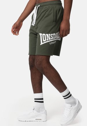 POLBATHIC - Pantalones deportivos - green white