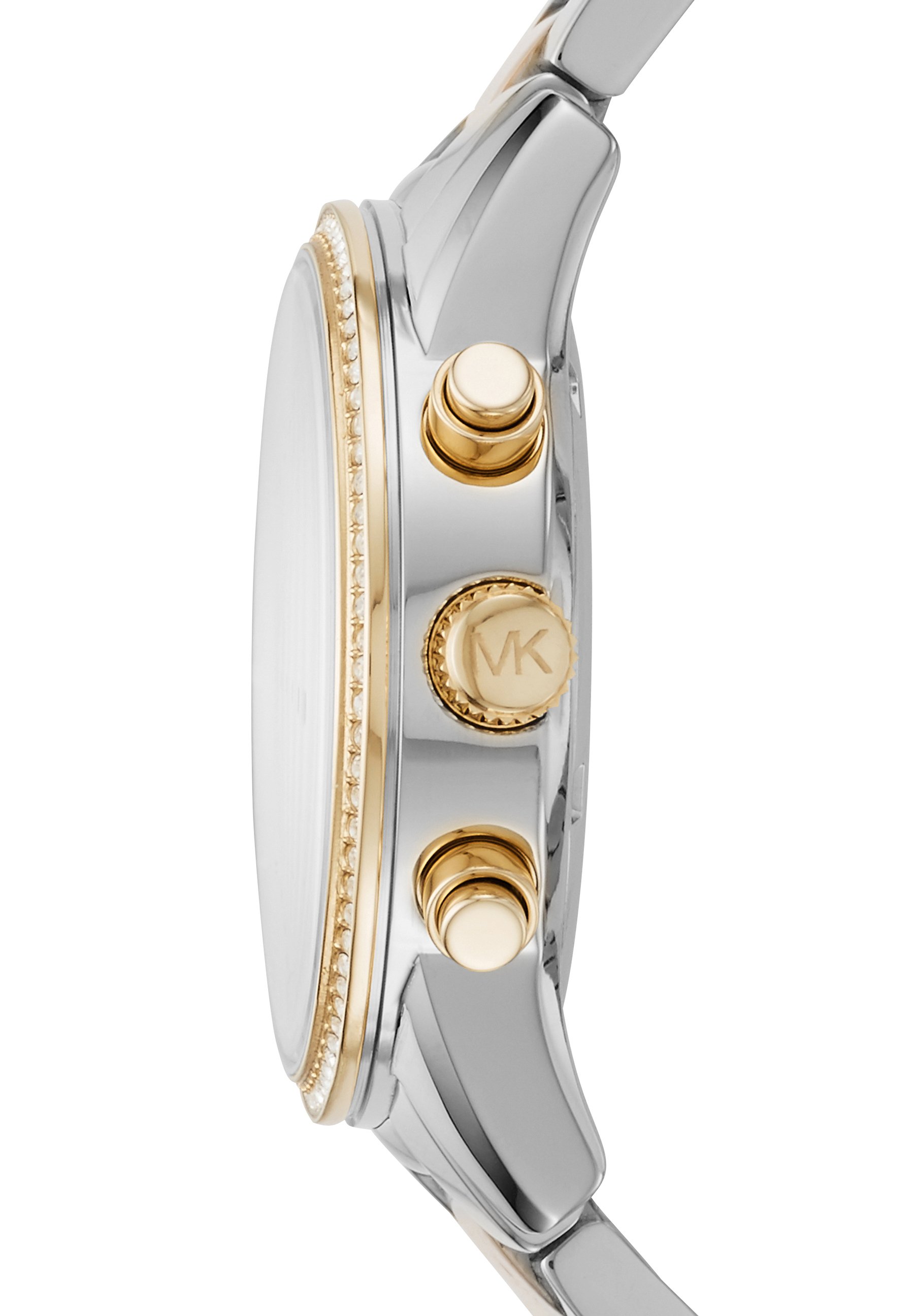 MICHAEL KORS アナログ時計 シルバー/ゴールド Michael Kors BRYANT - Chronograph watch - silver-coloured/gold