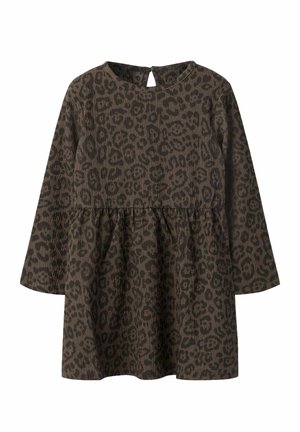 Name it, DRESS REGULAR FIT - Robe en jersey - chocolate brown