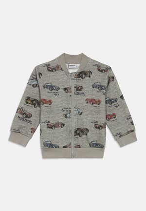 NMMREINER BOX - Camisola com fecho - grey melange