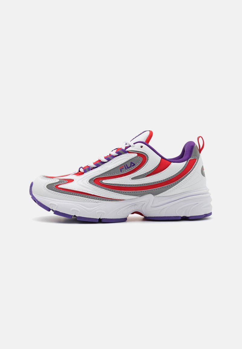 Fila ACTIX - Baskets basses - white/red