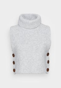 STAR SHORT SLIPOVER - Bodywarmer - light grey melange
