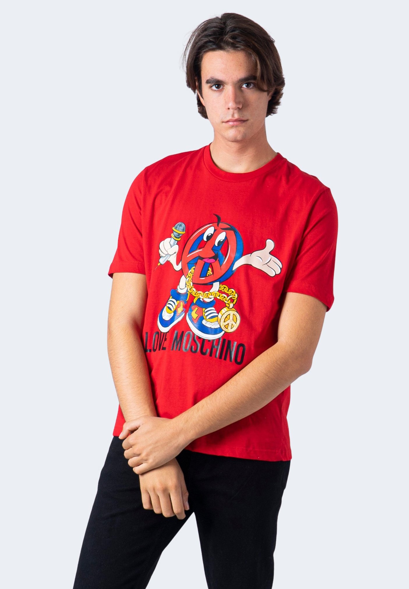 Love Moschino T-shirt con stampa - red/rosso - Zalando.it