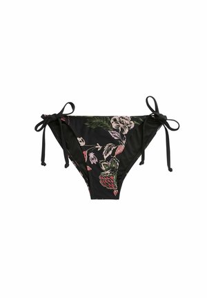 CHEEKY - Bikinibukser - black pink floral