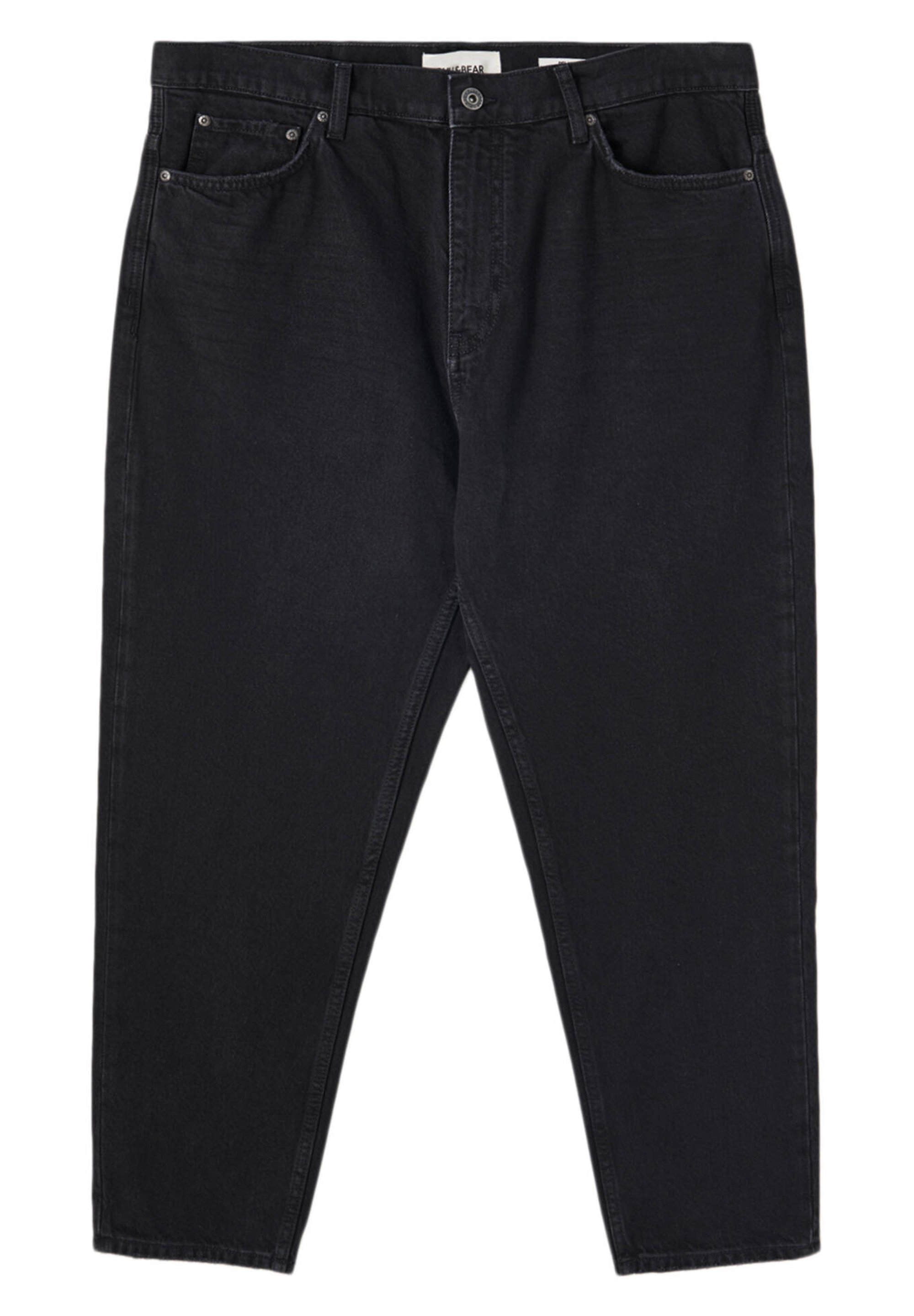 PULL\u0026BEAR Relaxed fit jeans - black 