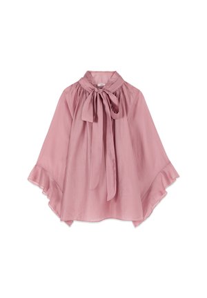 Oltre, BLUSA CON FIOCCO - Blusa - rosa