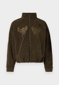 EMBROIDERY  - Fleece jacket - croco