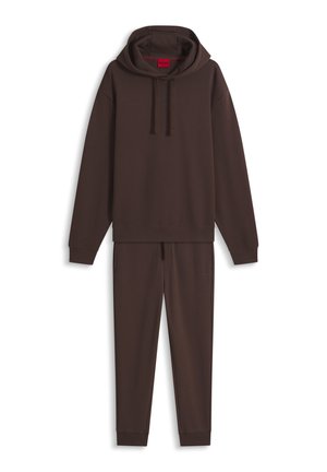 HUGO, TRACKSUIT_DAPODAYOTE - Анцуг - brown overflow