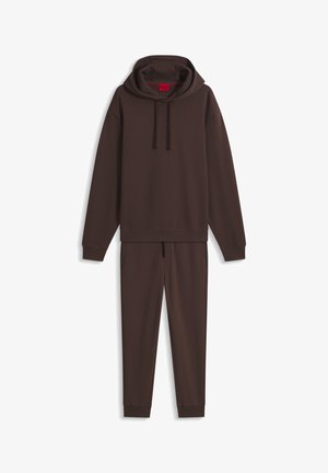 HUGO, TRACKSUIT_DAPODAYOTE - Анцуг - brown overflow
