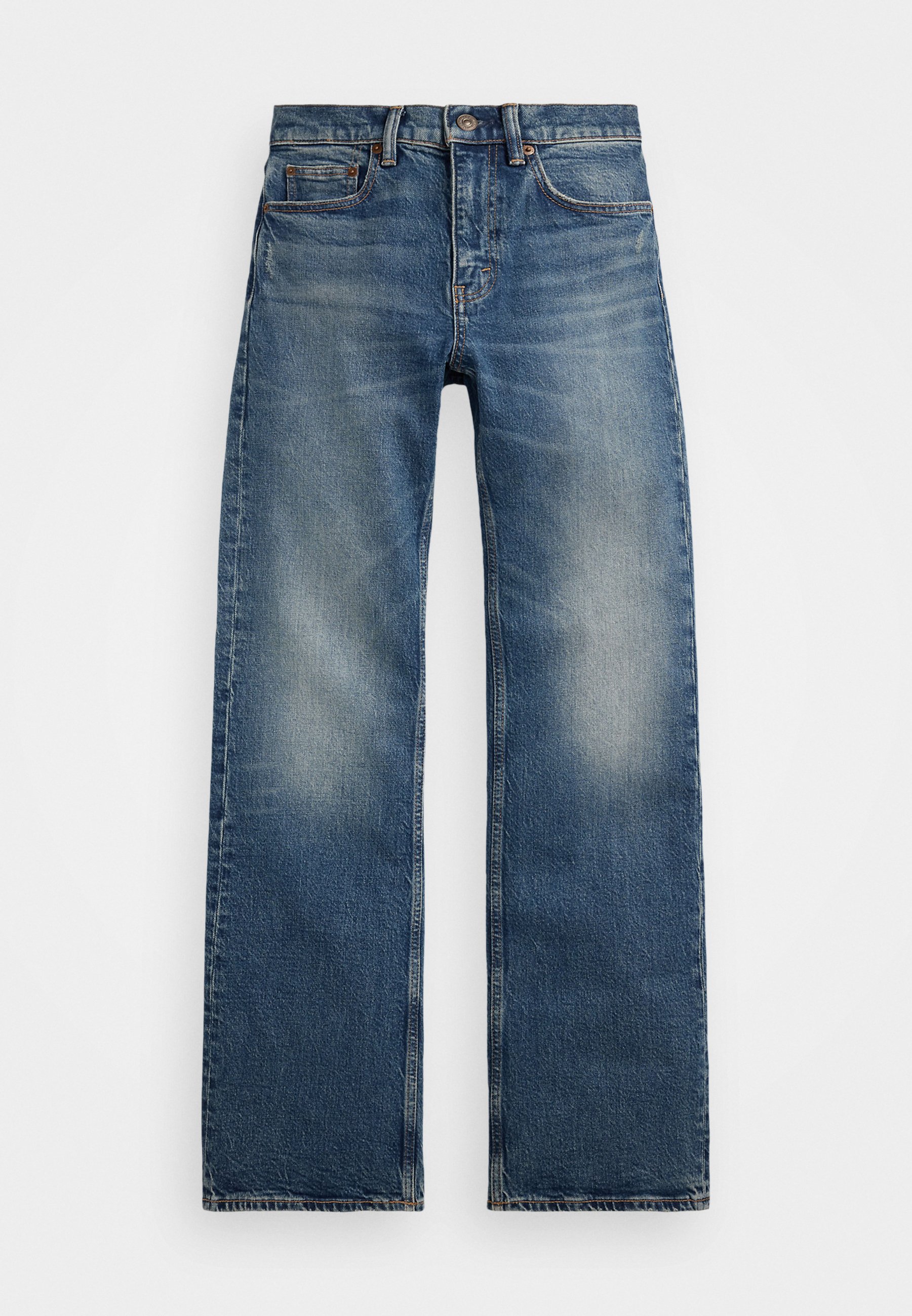 Polo Ralph Lauren HIGH RISE WIDE LEG CROP JEAN - Wide Leg